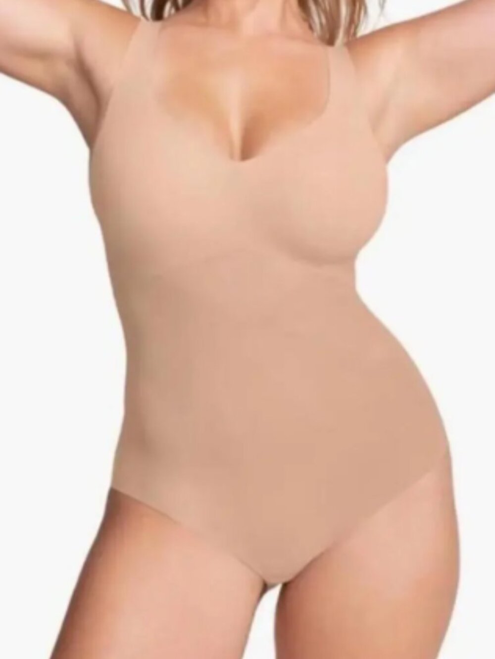Honeylove Cami Body Suit 2X Shaping Sand Tan XXL 2X